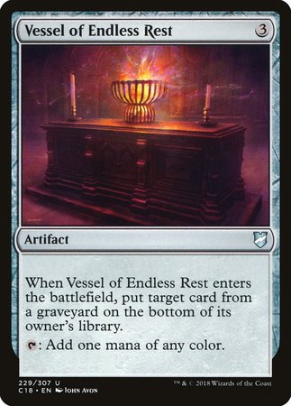 Vessel of Endless Rest [Commander 2018] | Eastridge Sports Cards & Games