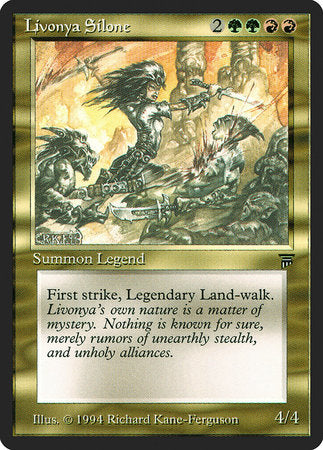 Livonya Silone [Legends] | Eastridge Sports Cards & Games