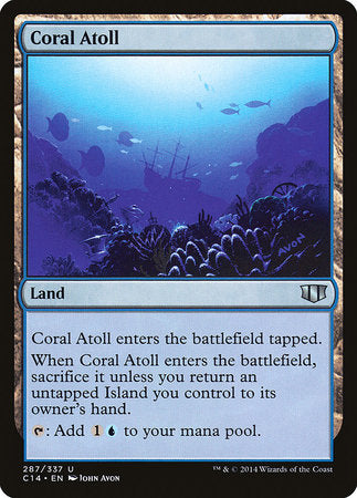 Coral Atoll [Commander 2014] | Eastridge Sports Cards & Games