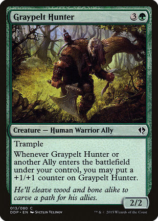 Graypelt Hunter [Duel Decks: Zendikar vs. Eldrazi] | Eastridge Sports Cards & Games