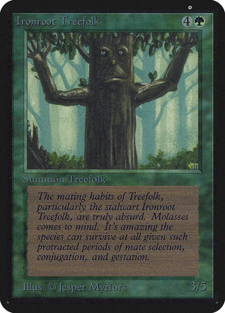 Ironroot Treefolk [Limited Edition Alpha] | Eastridge Sports Cards & Games