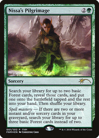 Nissa's Pilgrimage [Friday Night Magic 2016] | Eastridge Sports Cards & Games