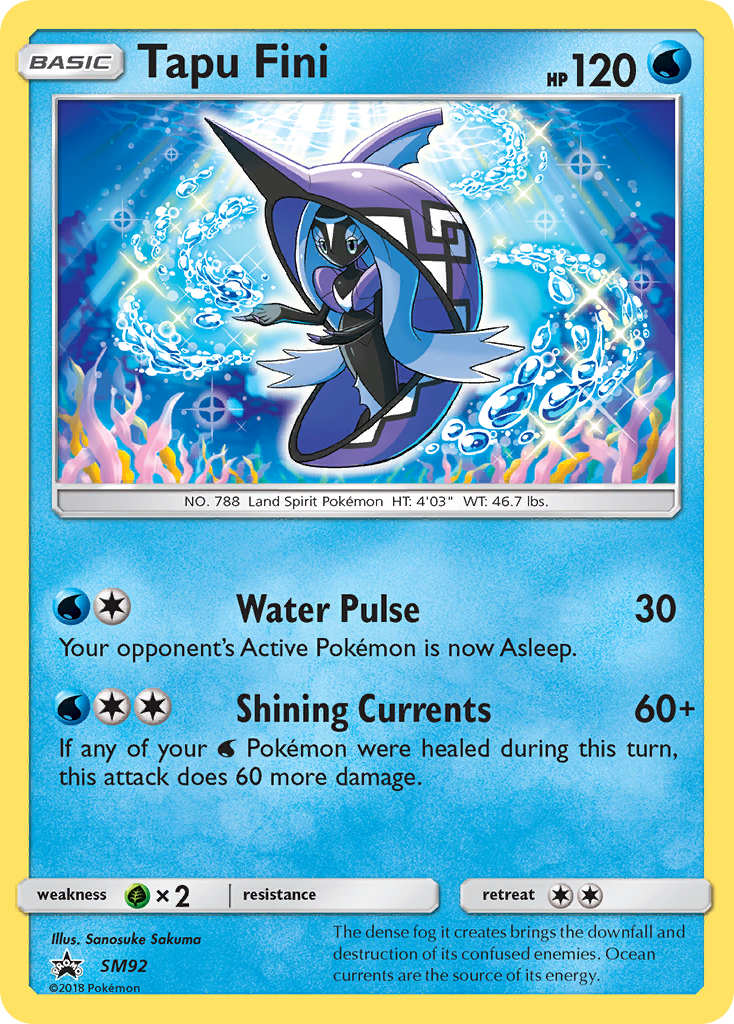 Tapu Fini (SM92) [Sun & Moon: Black Star Promos] | Eastridge Sports Cards & Games