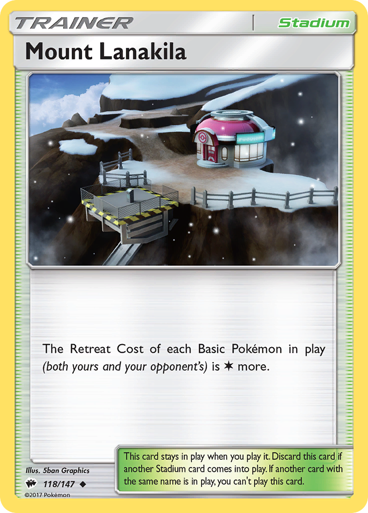 Mount Lanakila (118/147) [Sun & Moon: Burning Shadows] | Eastridge Sports Cards & Games