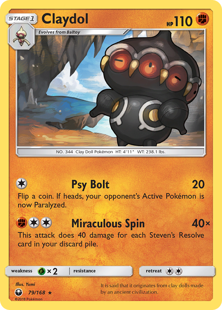 Claydol (79/168) [Sun & Moon: Celestial Storm] | Eastridge Sports Cards & Games