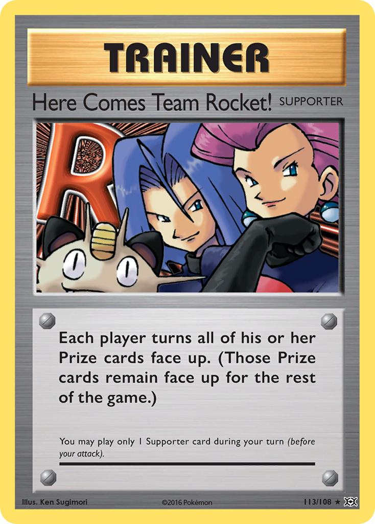 Here Comes Team Rocket! (113/108) [XY: Evolutions] | Eastridge Sports Cards & Games