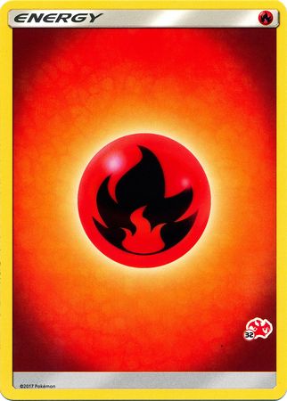 Fire Energy (Charizard Stamp #32) [Battle Academy 2020] | Eastridge Sports Cards & Games