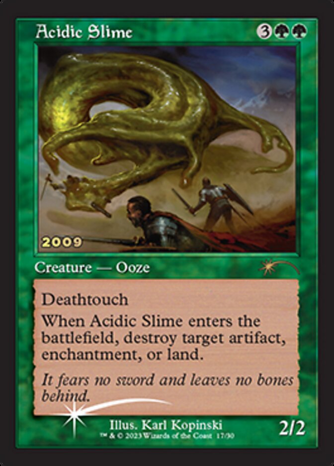 Acidic Slime [30th Anniversary Promos] | Eastridge Sports Cards & Games