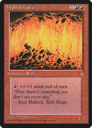 Wall of Lava [Ice Age] | Eastridge Sports Cards & Games