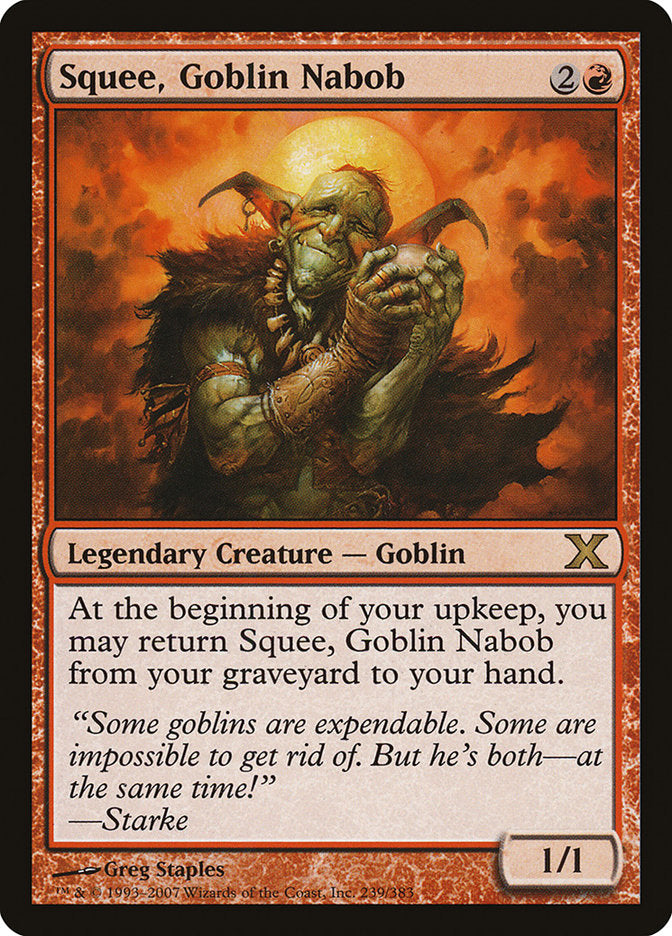 Squee, Goblin Nabob [Tenth Edition] | Eastridge Sports Cards & Games