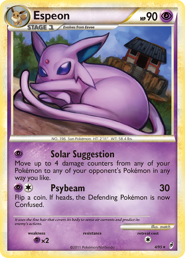 Espeon (4/95) [HeartGold & SoulSilver: Call of Legends] | Eastridge Sports Cards & Games