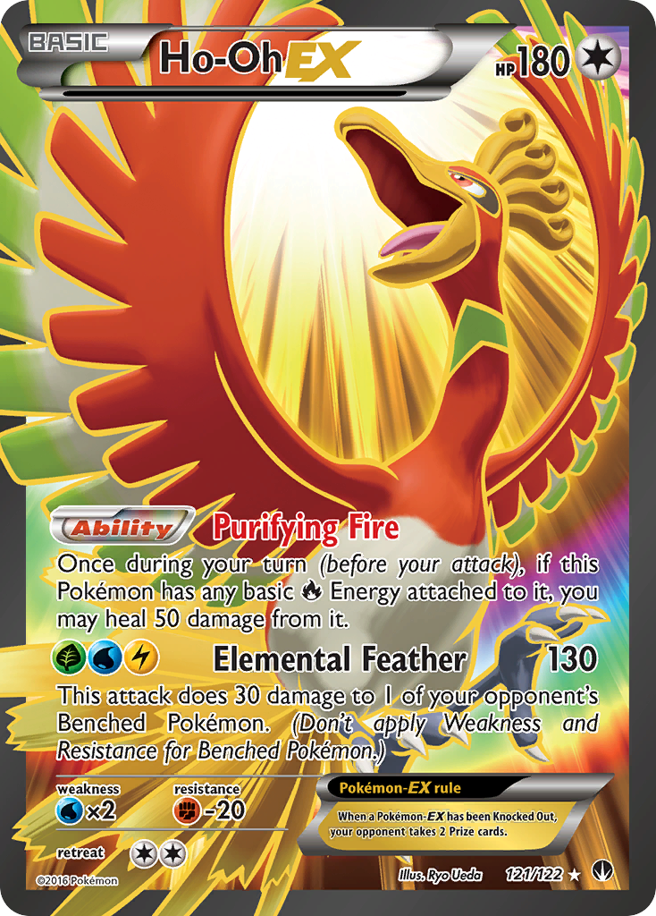 Ho-Oh EX (121/122) [XY: BREAKpoint] | Eastridge Sports Cards & Games