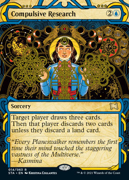 Compulsive Research (Etched Foil) [Strixhaven Mystical Archive] | Eastridge Sports Cards & Games