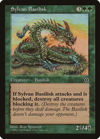 Sylvan Basilisk [Portal Second Age] | Eastridge Sports Cards & Games