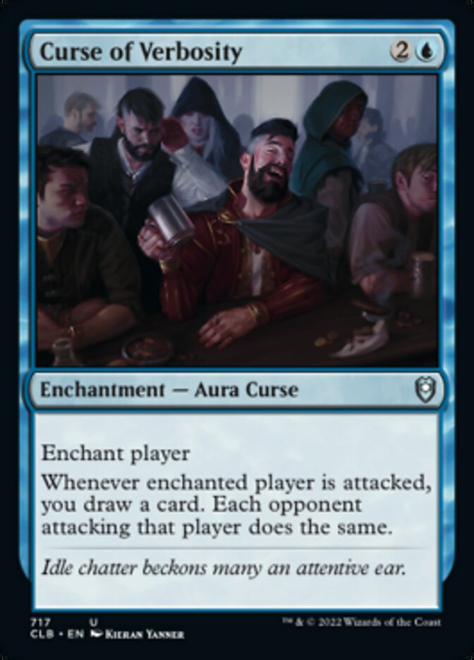 Curse of Verbosity [Commander Legends: Battle for Baldur's Gate] | Eastridge Sports Cards & Games