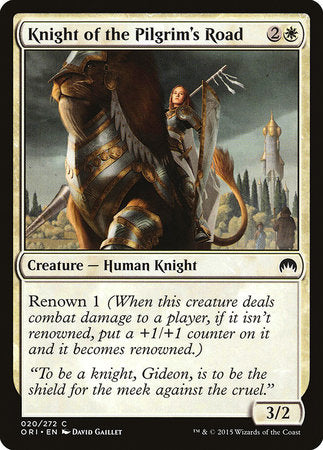 Knight of the Pilgrim's Road [Magic Origins] | Eastridge Sports Cards & Games