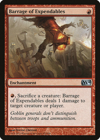 Barrage of Expendables [Magic 2014] | Eastridge Sports Cards & Games