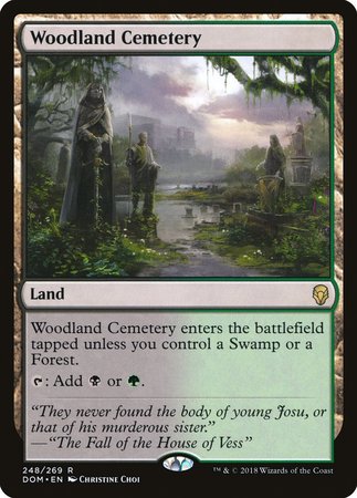 Woodland Cemetery [Dominaria] | Eastridge Sports Cards & Games