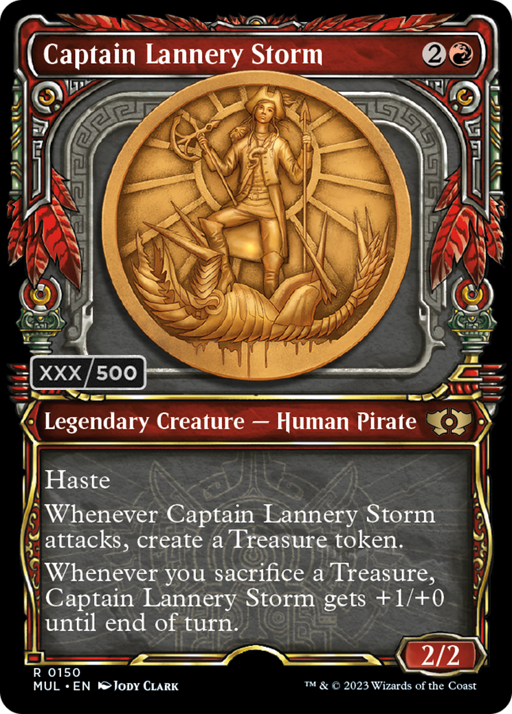 Captain Lannery Storm (Serialized) [Multiverse Legends] | Eastridge Sports Cards & Games