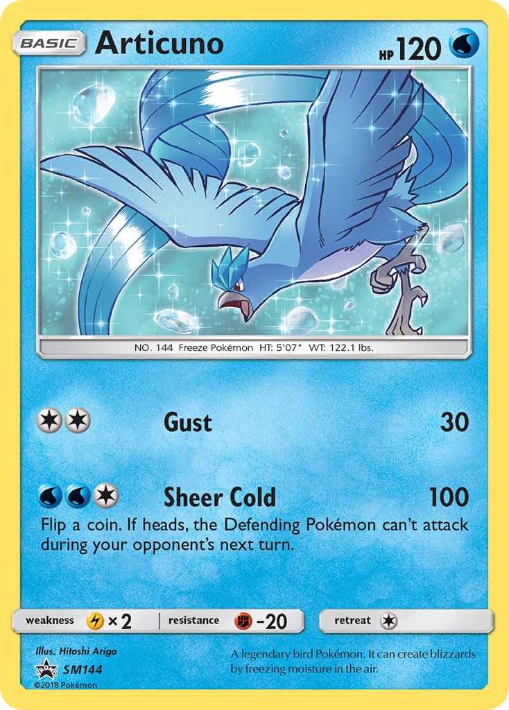 Articuno (SM144) [Sun & Moon: Black Star Promos] | Eastridge Sports Cards & Games