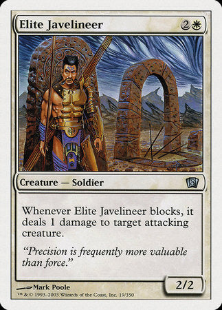 Elite Javelineer [Eighth Edition] | Eastridge Sports Cards & Games