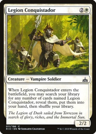 Legion Conquistador [Rivals of Ixalan] | Eastridge Sports Cards & Games