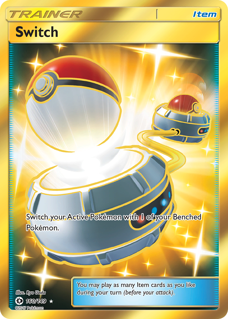 Switch (160/149) [Sun & Moon: Base Set] | Eastridge Sports Cards & Games