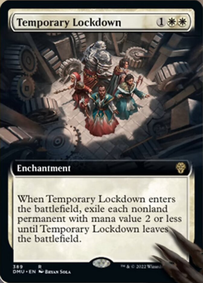 Temporary Lockdown (Extended Art) [Dominaria United] | Eastridge Sports Cards & Games