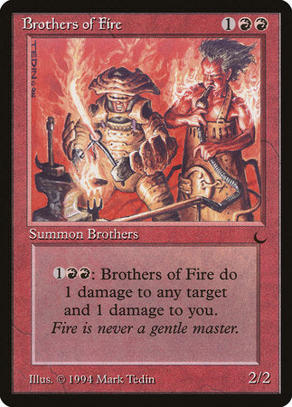 Brothers of Fire [The Dark] | Eastridge Sports Cards & Games