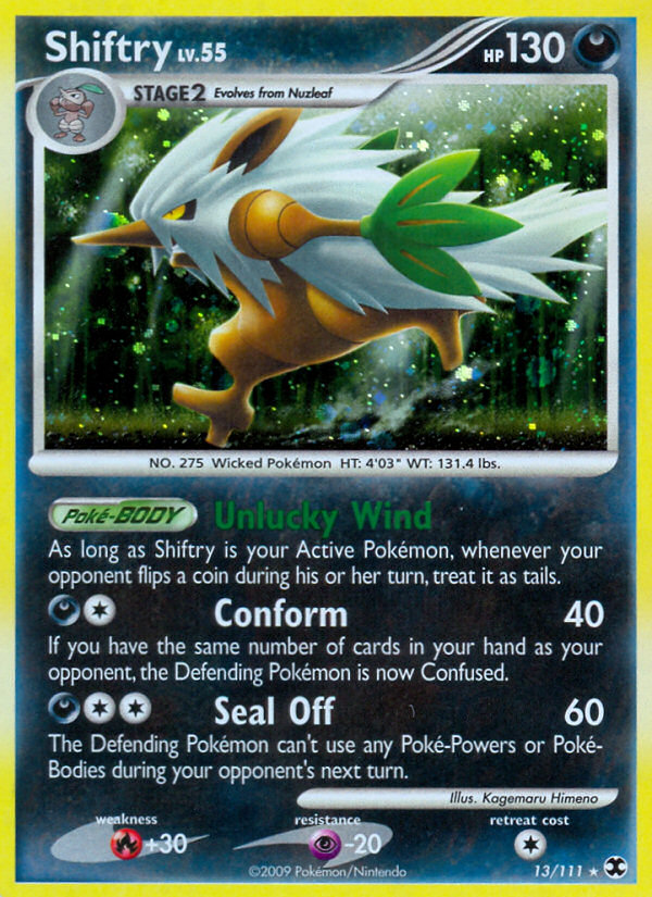Shiftry (13/111) [Platinum: Rising Rivals] | Eastridge Sports Cards & Games