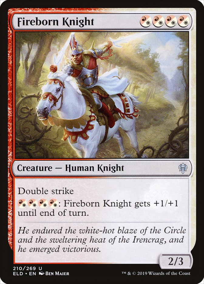 Fireborn Knight [Throne of Eldraine] | Eastridge Sports Cards & Games