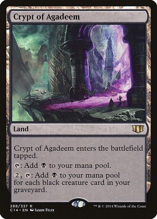 Crypt of Agadeem [Commander 2014] | Eastridge Sports Cards & Games