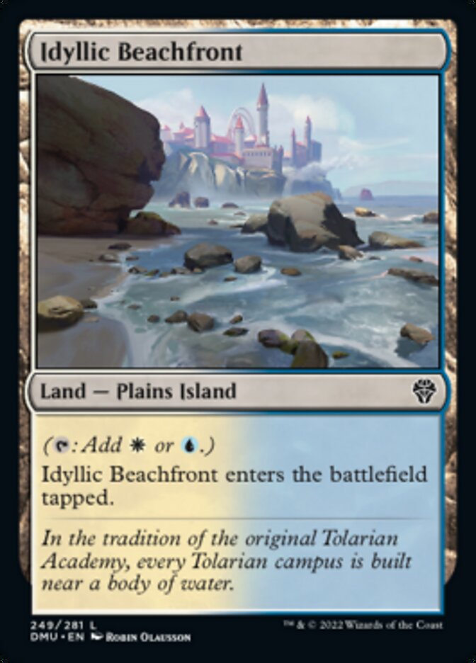 Idyllic Beachfront [Dominaria United] | Eastridge Sports Cards & Games