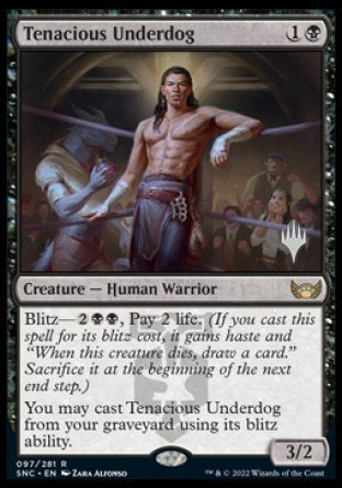 Tenacious Underdog (Promo Pack) [Streets of New Capenna Promos] | Eastridge Sports Cards & Games