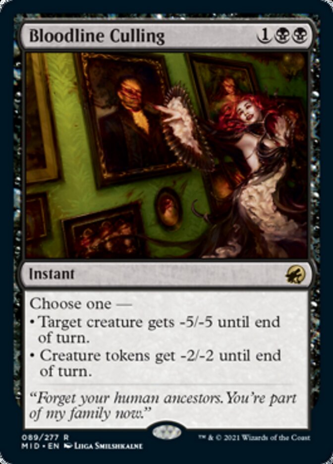 Bloodline Culling [Innistrad: Midnight Hunt] | Eastridge Sports Cards & Games