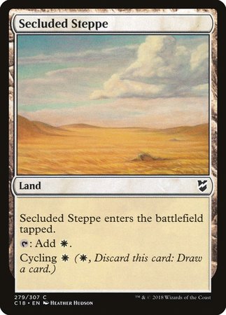 Secluded Steppe [Commander 2018] | Eastridge Sports Cards & Games