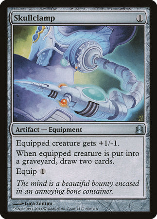 Skullclamp [Commander 2011] | Eastridge Sports Cards & Games