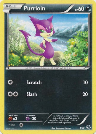 Purrloin (1/30) [Black & White: Trainer Kit - Zoroark] | Eastridge Sports Cards & Games