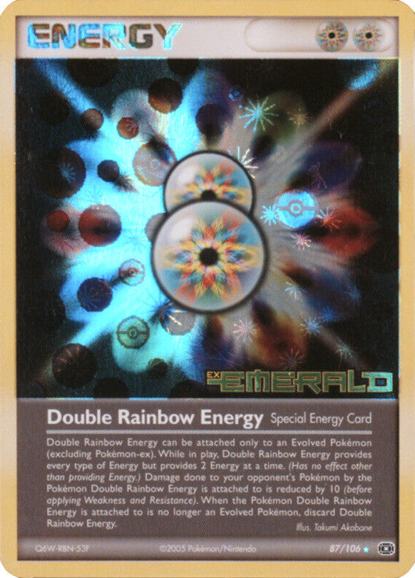 Double Rainbow Energy (87/106) (Stamped) [EX: Emerald] | Eastridge Sports Cards & Games