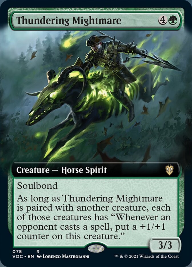 Thundering Mightmare (Extended) [Innistrad: Crimson Vow Commander] | Eastridge Sports Cards & Games