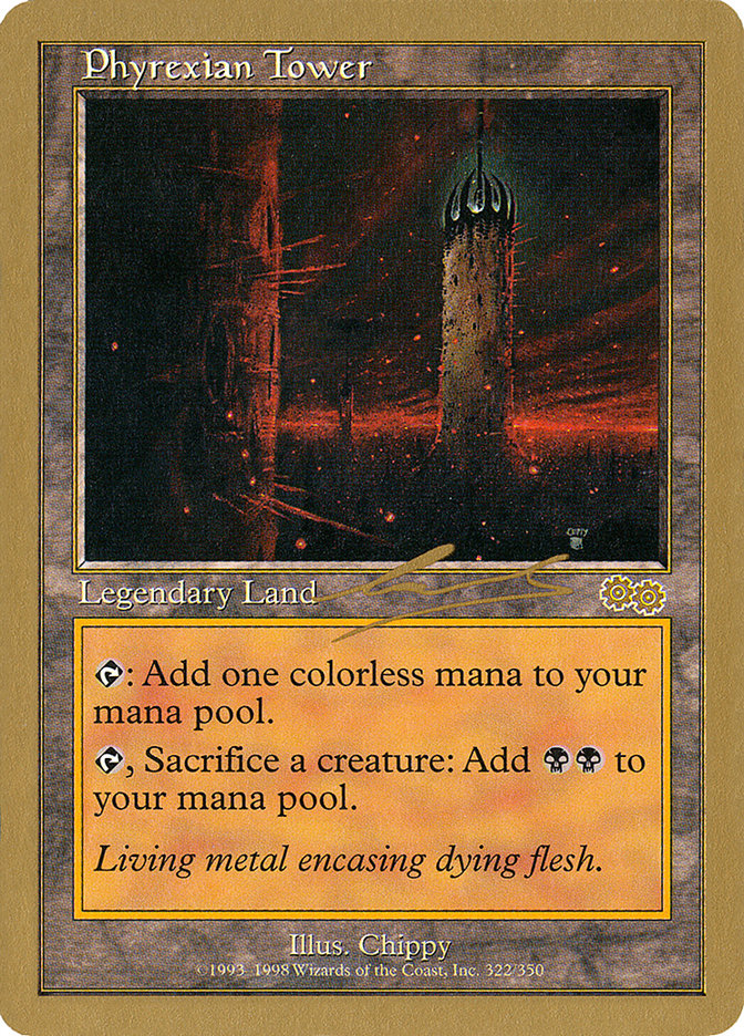 Phyrexian Tower (Nicolas Labarre) [World Championship Decks 2000] | Eastridge Sports Cards & Games