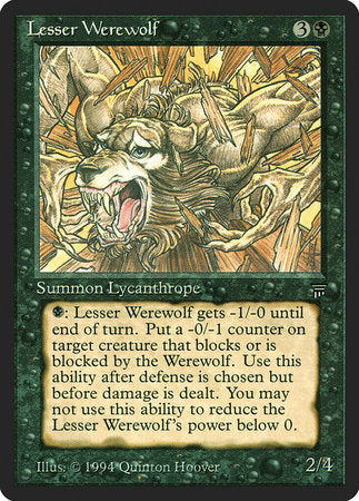 Lesser Werewolf [Legends] | Eastridge Sports Cards & Games