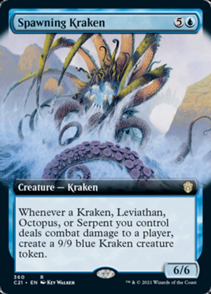 Spawning Kraken (Extended) [Commander 2021] | Eastridge Sports Cards & Games