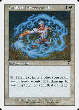 Circle of Protection: Blue [Seventh Edition] | Eastridge Sports Cards & Games
