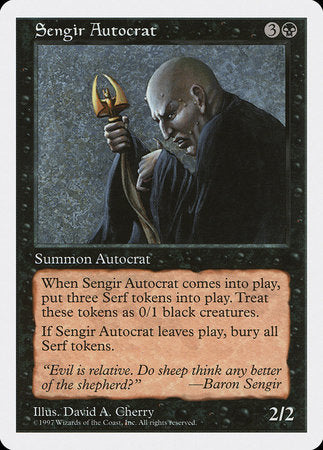 Sengir Autocrat [Fifth Edition] | Eastridge Sports Cards & Games