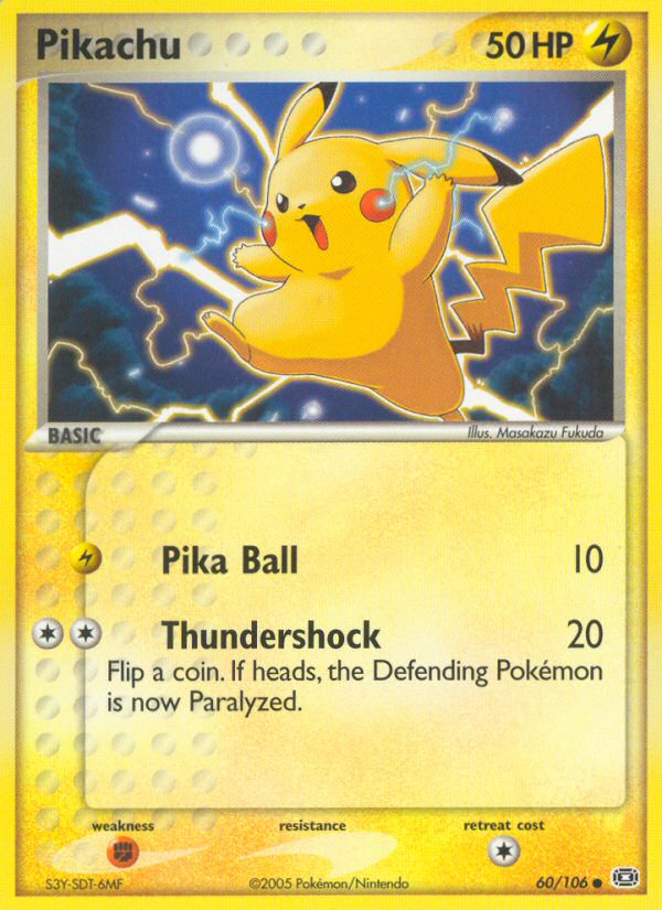 Pikachu (60/106) [EX: Emerald] | Eastridge Sports Cards & Games