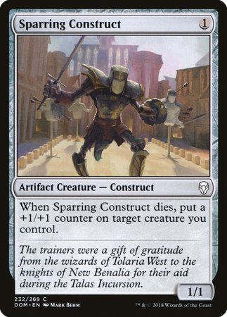 Sparring Construct [Dominaria] | Eastridge Sports Cards & Games