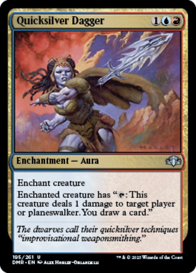 Quicksilver Dagger [Dominaria Remastered] | Eastridge Sports Cards & Games