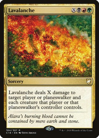 Lavalanche [Commander 2018] | Eastridge Sports Cards & Games