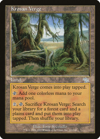 Krosan Verge [Judgment] | Eastridge Sports Cards & Games